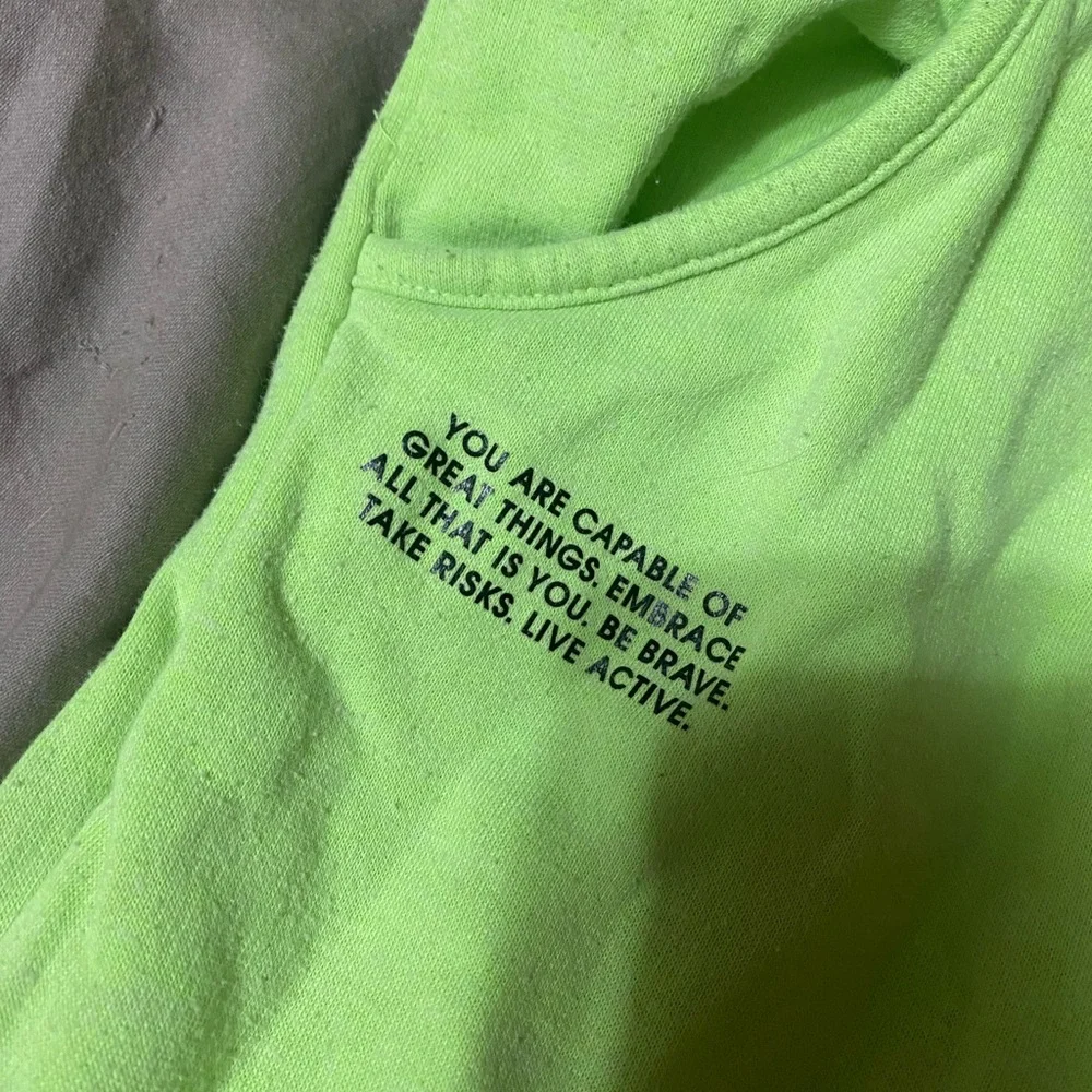 Justice‎ Lime Green Joggers with Black Stripe